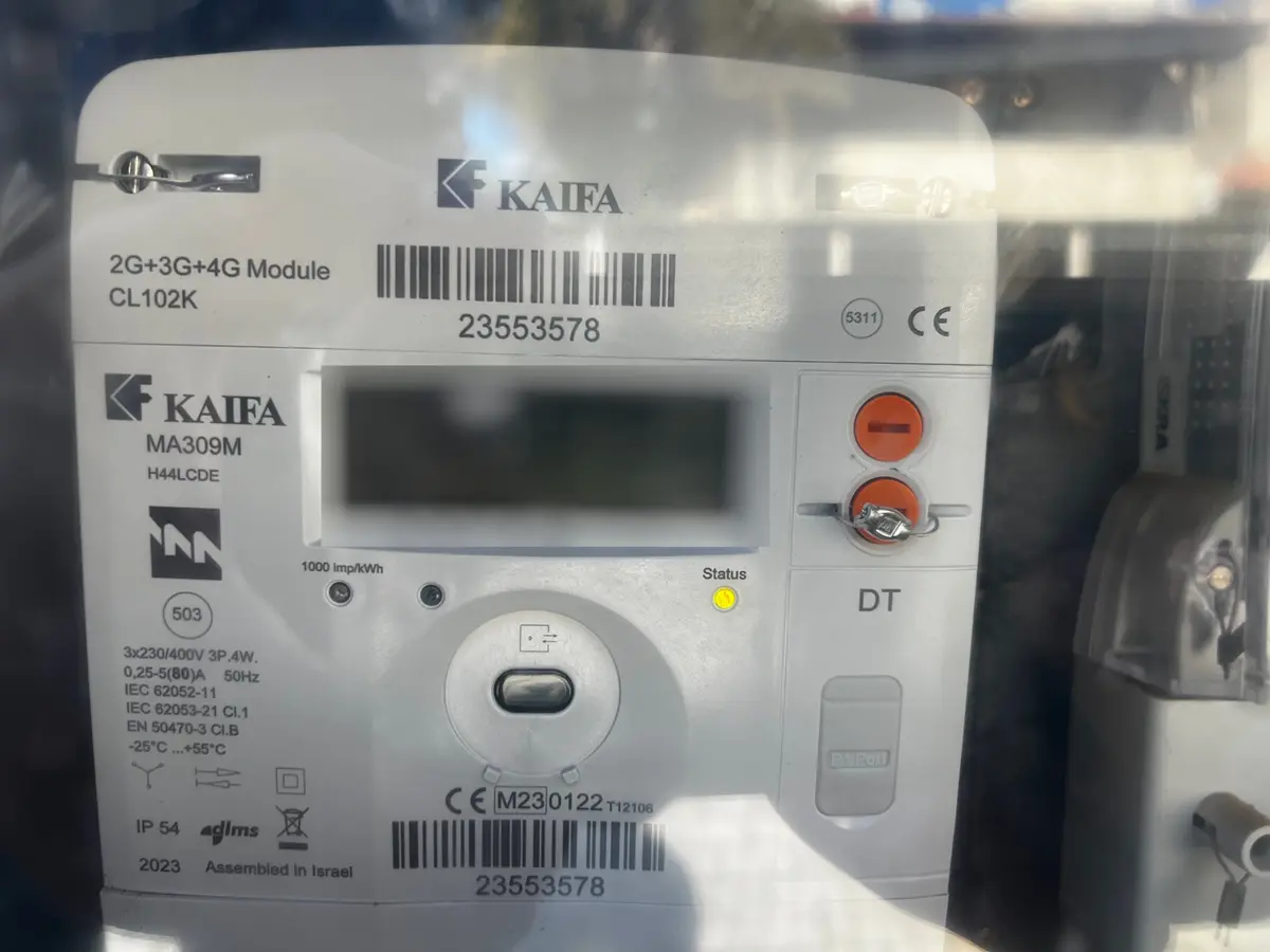 איך נראה מונה חשמל חכם